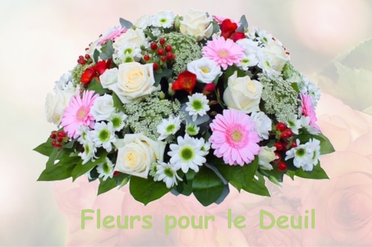 fleurs deuil SAINT-POL-DE-LEON